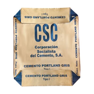 गुणवत्ता  Moisture Proof PP Woven Valve Bag for Heavy Duty 50kg Cement Packaging फैक्टरी