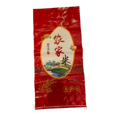 गुणवत्ता  BOPP Laminated PP Woven Bag for Rice 20KG 25KG 50KG फैक्टरी