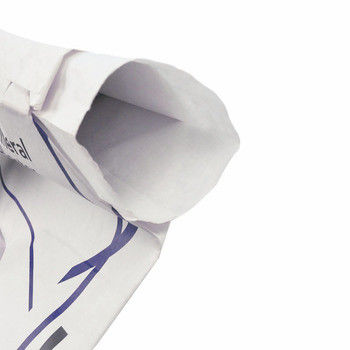 नमी प्रतिरोधी पीपी सीमेंट बैग खाली स्क्वायर बॉटम वाल्व बैग 70 ग्राम - 100 ग्राम