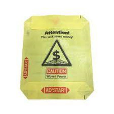 पुट्टी जिप्सम पैकेजिंग के लिए उच्च शक्ति वाले बुने हुए पीपी वाल्व बैग ब्लॉक बॉटम