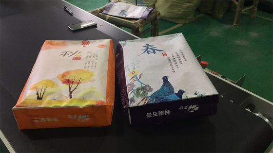 एड स्टार बीओपीपी लैमिनेटेड पीपी बुना बैग प्लास्टिक सीमेंट ब्लॉक बॉटम बैग 40KG 50KG