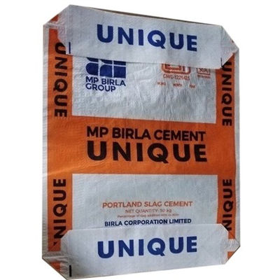 विज्ञापन स्टार ब्लॉक बॉटम वाल्व बैग 25KG 40KG 50KG सीमेंट वाल्व बोरी