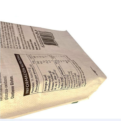 हॉट सेल 25KG 40KG 50KG विज्ञापन स्टार बैग पीपी ब्लॉक बॉटम बैग सीमेंट वाल्व बैग सीमेंट बोरी