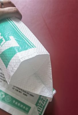 हॉट सेल 25KG 40KG 50KG विज्ञापन स्टार बैग पीपी ब्लॉक बॉटम बैग सीमेंट वाल्व बैग सीमेंट बोरी