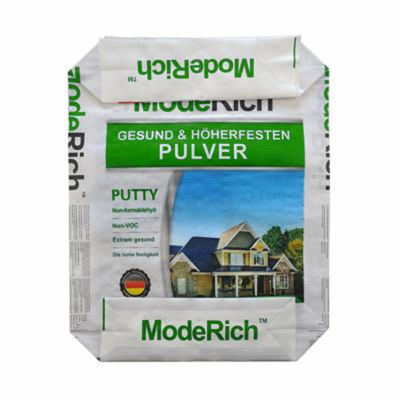 20KG 25KG 40KG 50KG पीपी वाल्व ब्लॉक बॉटम सीमेंट पैकेजिंग बैग चीन निर्मित