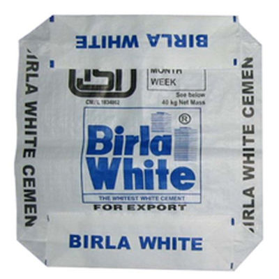 20KG 25KG 40KG 50KG पीपी वाल्व ब्लॉक बॉटम खाली सीमेंट बैग चीन निर्मित