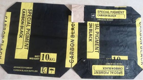 चिपकने वाला पाउडर के साथ 20 किलो 25 किलो 40 किलो 2 प्लाई पेपर बैग / क्राफ्ट पेपर सीमेंट बैग
