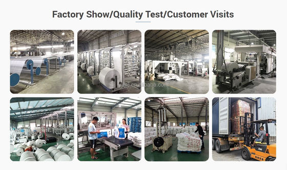 सीमेंट पैकिंग बैग AD STAR KON Pp Holcim के लिए बुना हुआ सीमेंट बैग 25kg से 50kg