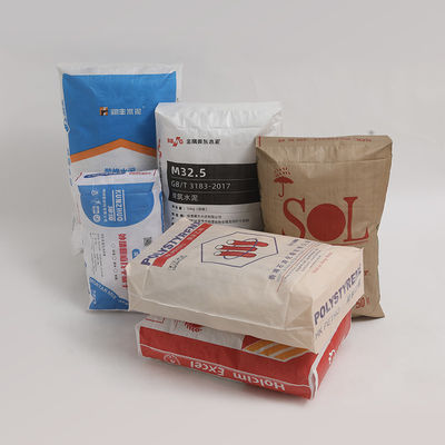 सीमेंट खाली पीपी वाल्व बैग ब्लॉक तल 25 KG 40 KG 50 KG