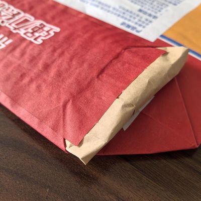 3 परत 80 जीएसएम पेपर और 1 परत फिल्म पेपर पैकेजिंग बैग 20 किलोग्राम 25 किलोग्राम