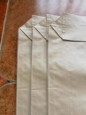 60x50x10cm 80GSM बिल्डिंग सामग्री के मोर्टार भरने के लिए प्लास्टिक पैकेजिंग बैग