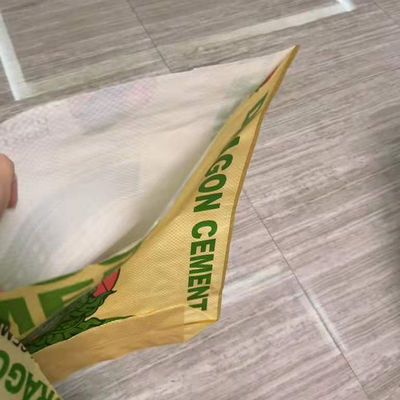 25 KG 40 KG 50 KG सीमेंट बोरी बुना हुआ बैग खाली सीमेंट बैग औद्योगिक और फ्लेक्सो प्रिंटिंग के लिए पीपी वाल्व बैग