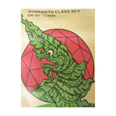 25 KG 40 KG 50 KG सीमेंट बोरी बुना हुआ बैग खाली सीमेंट बैग औद्योगिक और फ्लेक्सो प्रिंटिंग के लिए पीपी वाल्व बैग