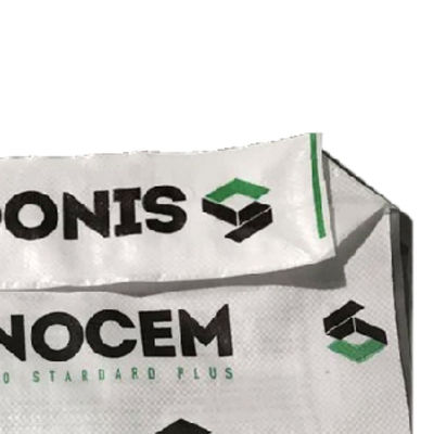 पीपी बुना वाल्व सीमेंट बैग 25KG 50KG नमी सबूत ISO9001